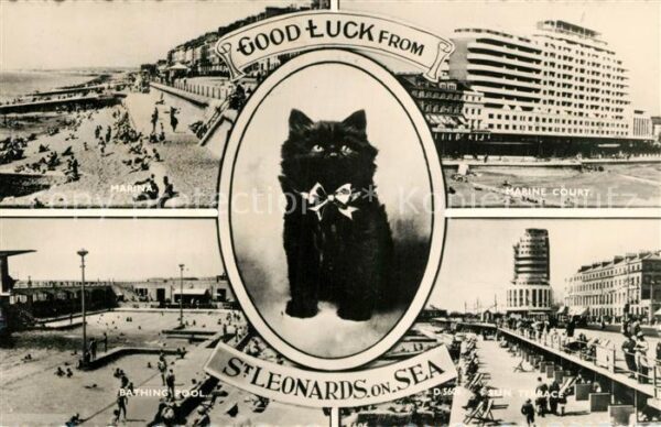 St Leonards on Sea Marina Bathing Pool Black Cat Marine Co