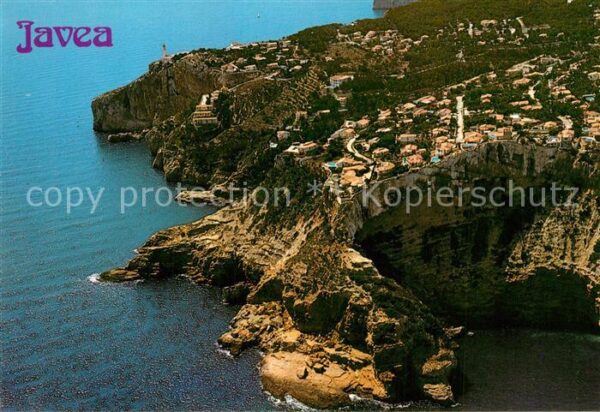 Javea Cabo La Nao vista aérea