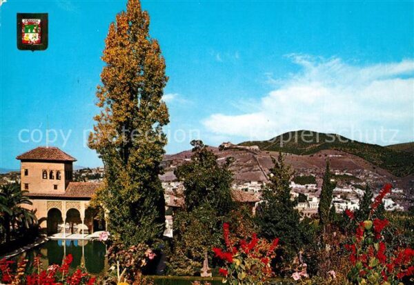 Granada Andalucia Jardines del Partal