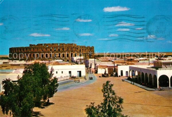 El-Djem Vue Generale Le Colisee