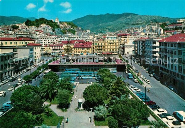 San Remo Piazza Colombo e Stazione Autolinee Pla
