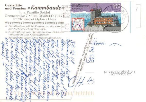 Oybin Gaststätte Pension Kammbaude – Bild 2