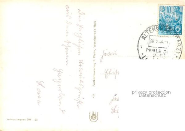 Altenbrak Harz Ortsansicht Luftkurort Landschaftspanor – Bild 2