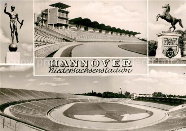 Hannover Niedersachsenstadion Sportstadion Denkm