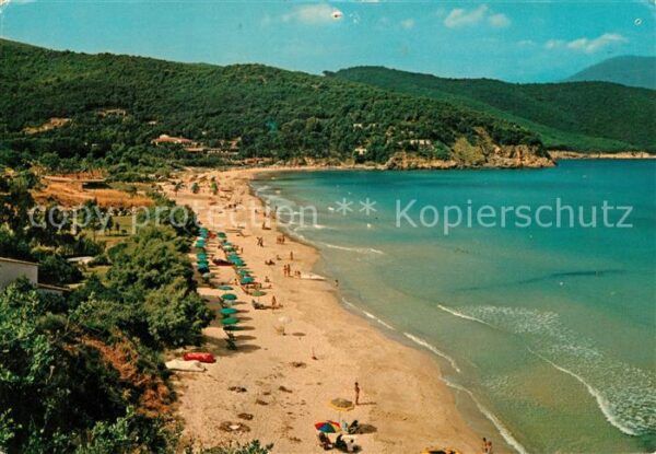 La Biodola La spiaggia