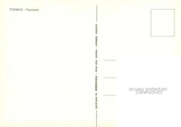 Torbole Lago di Garda Panorama Künstlerkarte – Bild 2