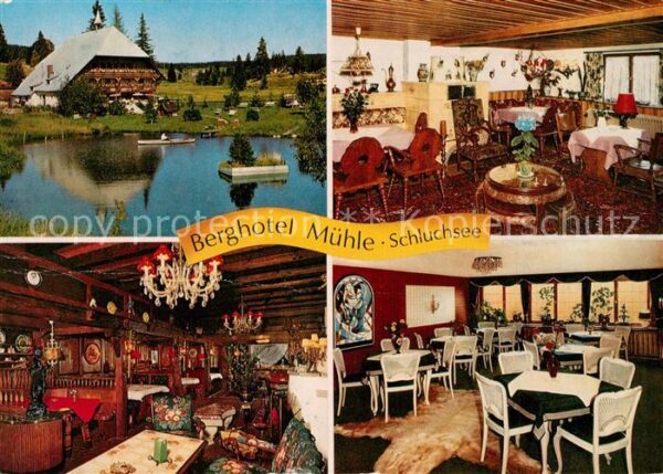 Schluchsee Berghotel Mühle Restaurant