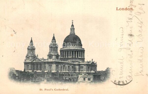 London St Paul's Cathedral