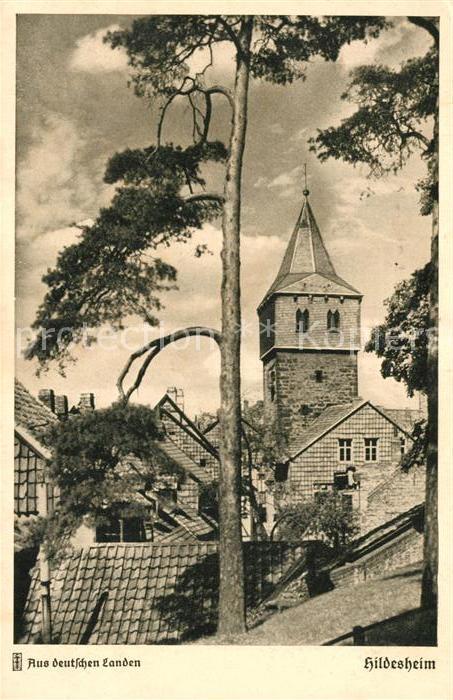 Hildesheim Motiv am Kehrwiederturm Serie Aus deuts