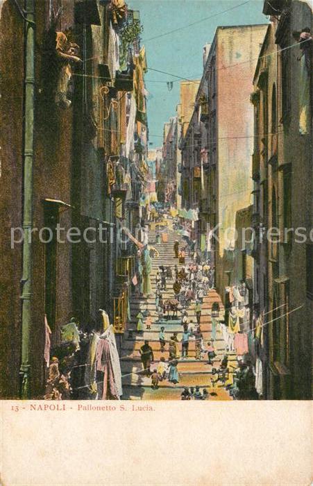 Napoli Neapel Pallonetto Santa Lucia