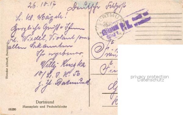 Dortmund Hansaplatz und Probsteikirche – Bild 2