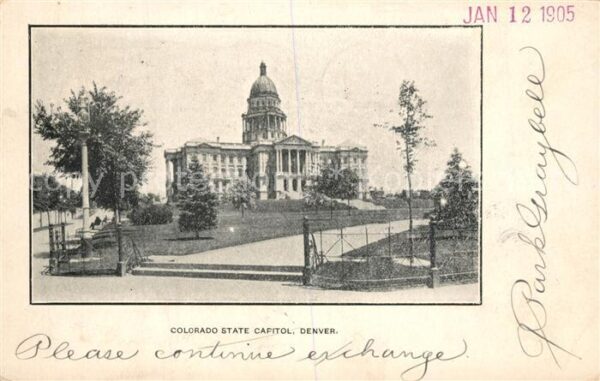 Denver Colorado Colorado State Capitol