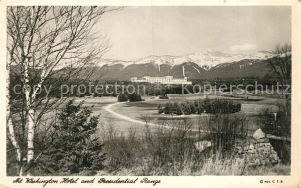 Bretton Woods Mount Washington Hotel and Presidental