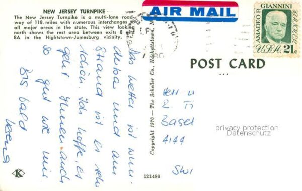 Hightstown New Jersey Turnpike aerial view – Bild 2