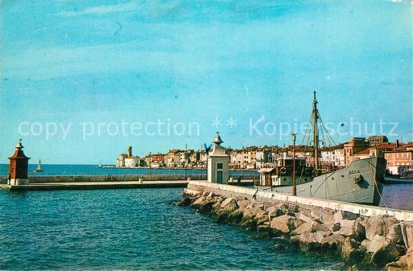 Piran Hafen Fischkutter