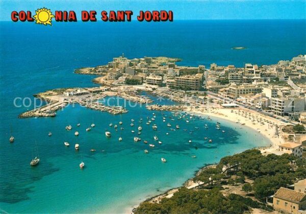 Colonia de Sant Jordi Fliegeraufnahme