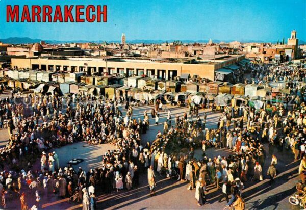 Marrakech Marrakesch Place Djemaa El Fna