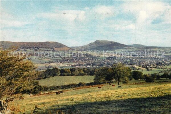 Abergavenny UK Landschaftspanorama