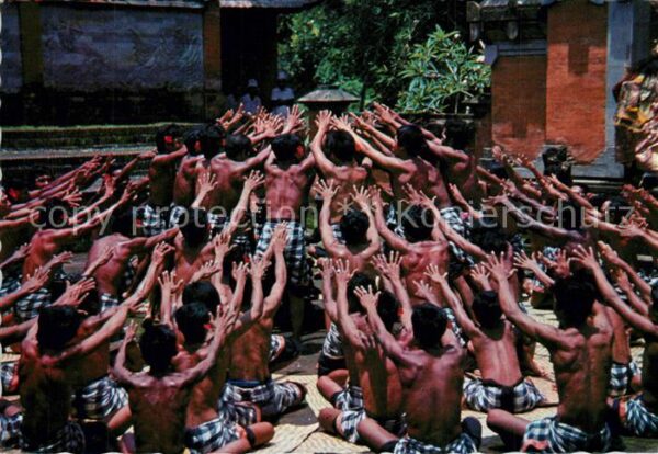 Bali Indonesien Kecak Dance Tradition