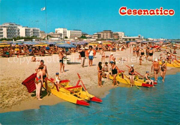 Cesenatico Spiaggia e alberghi Strand Hotels