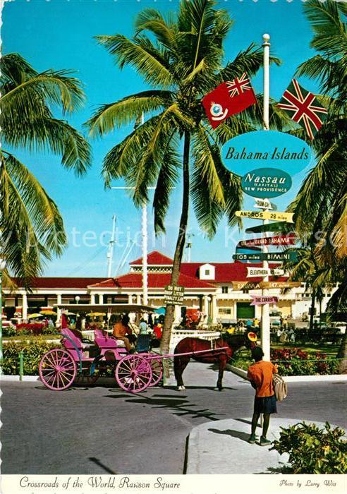 Nassau Bahamas Crossroads of the World Rawson Square P