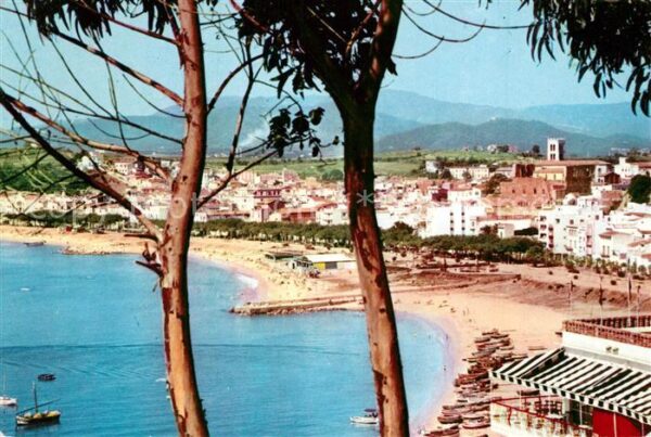 Blanes Vista parcial Playa Strand Küste