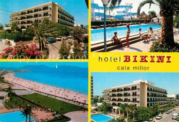 Cala Millor Mallorca Hotel Bikini Piscina Playa