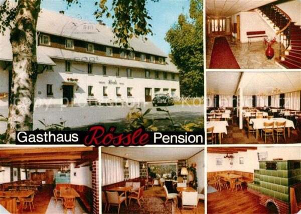 Bernau Schwarzwald Gasthaus Pension Rössle