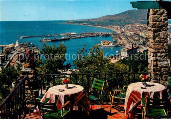 Malaga Andalucia Vista parcial desde Gibralfaro