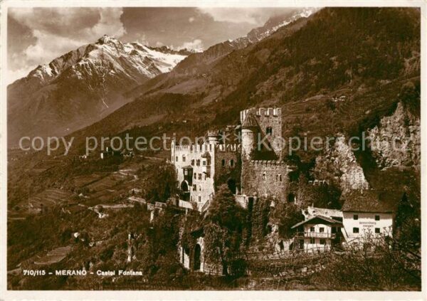Merano Meran Castel Fontana