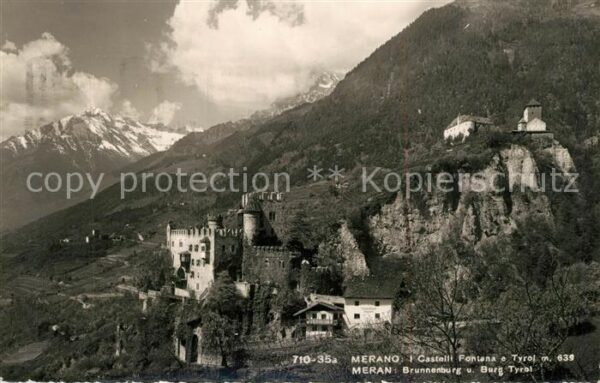 Merano Meran Brunnenburg Burg Tyrol