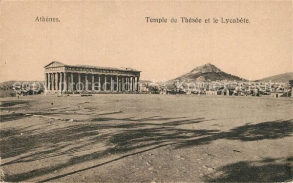 Athen Griechenland Temple de Thesee Lycabete