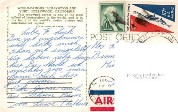 Hollywood California World Famous Hollywood and Vine – Bild 2