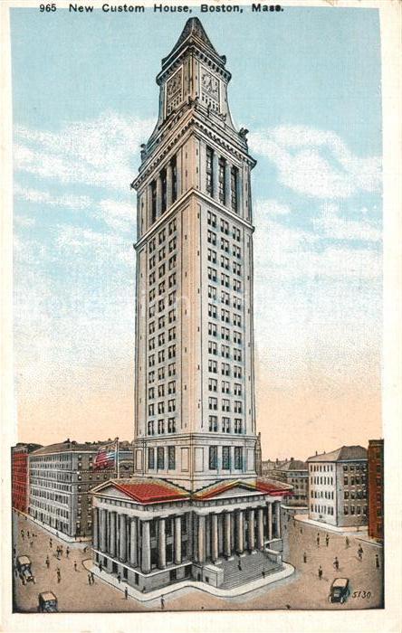 Boston Massachusetts New Custom House
