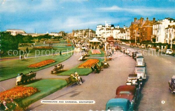 Southport UK Promenade Gardens