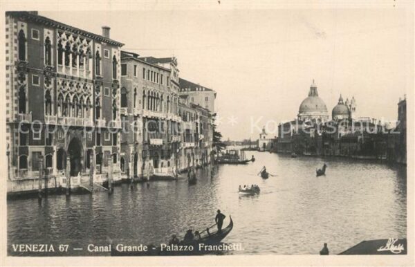 Venezia Venedig Canal Grande Palazzo Franchetti