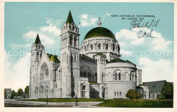 St Louis Missouri New Catholic Cathedrale