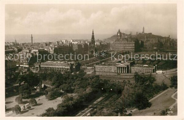 Edinburgh Scotland Princess Street