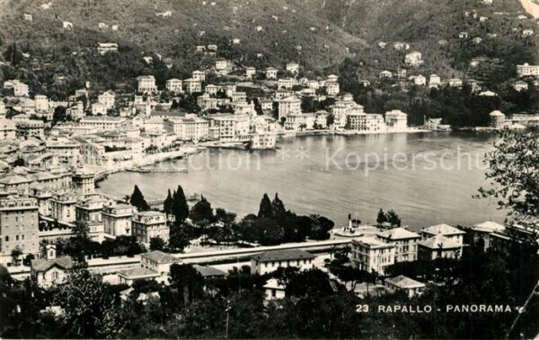 Rapallo Panorama Uferpromenade