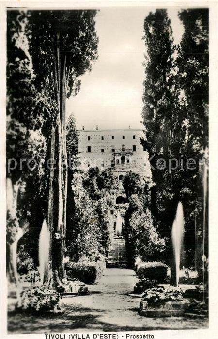 Tivoli Prospetto