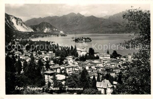 Stresa Lago Maggiore Panorama