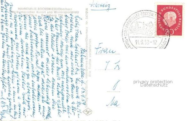 Hahnenklee-Bockswiese Harz Bocksberg – Bild 2