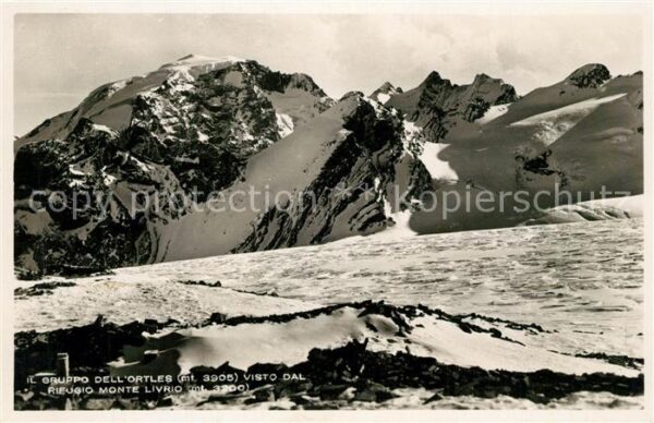 Gruppo dell Ortles Rifugio Monte Livrio Winter