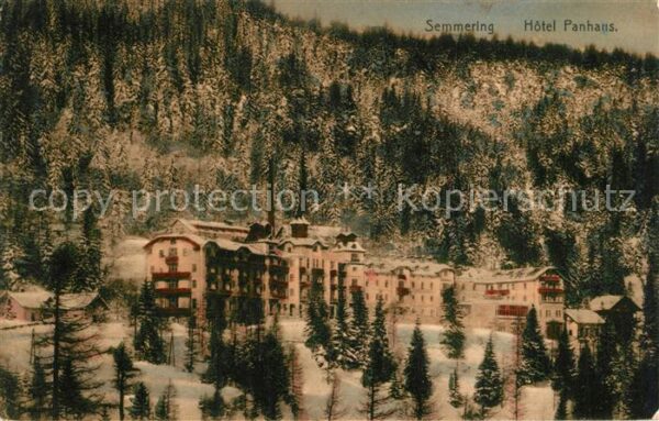 Semmering Niederoesterreich Hotel Panhans