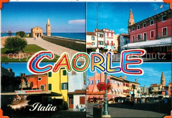 Caorle Venezia Stadtansichten