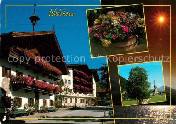 Walchsee Tirol Ortsansichten