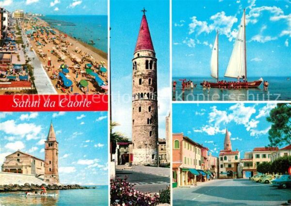 Caorle Venezia Strand Kirche Torre