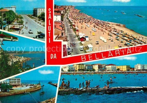 Bellaria Igea Marina Strand Panorama