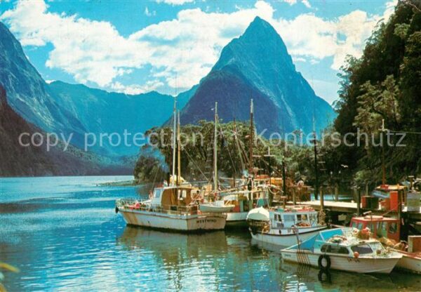 Neuseeland Milford Habour Hafen