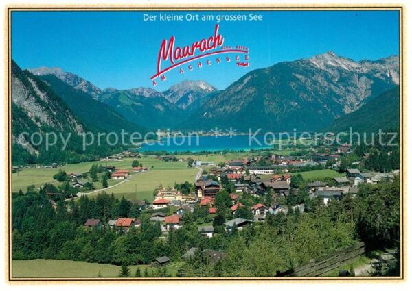 Maurach Achensee Panorama